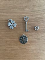 Thomas Sabo Schmuck charms Anhänger 925 Kleeblatt Schlüssel blume Bayern - Eckental  Vorschau