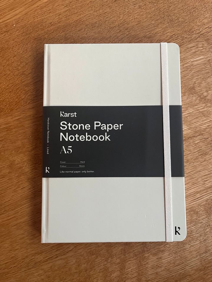 k‘arst Stone Paper Notebook A5 Hardcover Neu in Köln