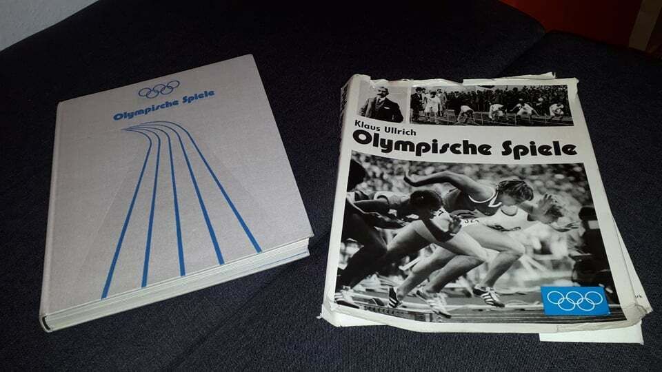 Olympische Spiele , Klaus Ullrich , 1.Auflage , DDR 1975 in Oberlungwitz