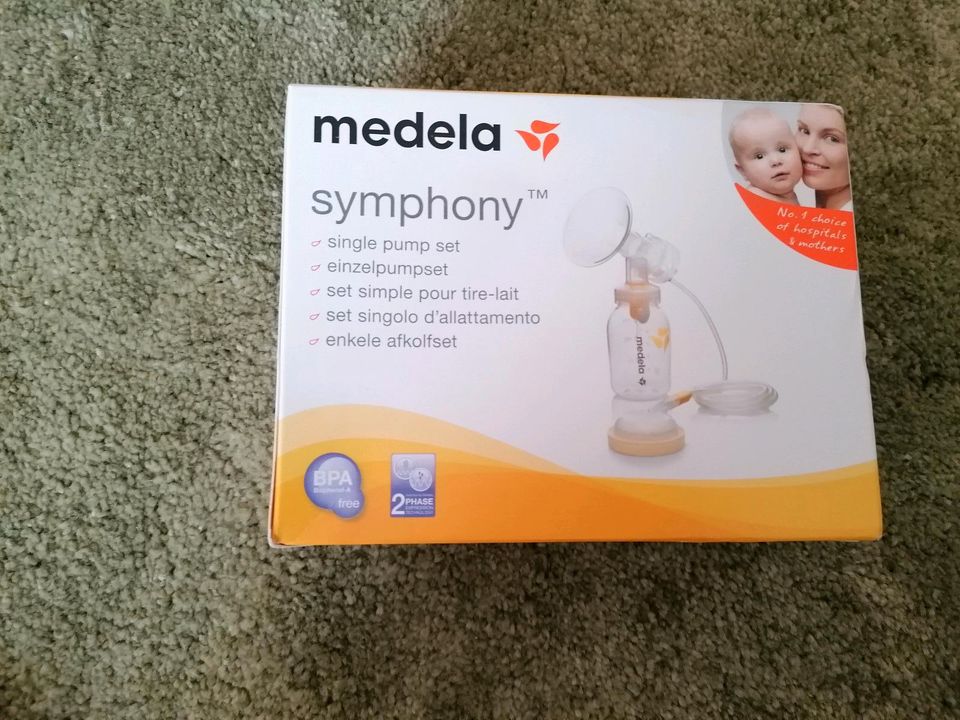 Medela single pump set Einzelpumpset symphony in Zudar