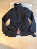 H&M Mantel Jacke S dunkelgrau schick Hessen - Kriftel Vorschau