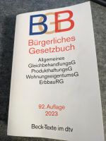 Bürgerliches Gesetzbuch 92. Auflage 2023 Nordrhein-Westfalen - Heiden Vorschau