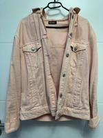 Rosa Jeansjacke mit Kapuze Gr.38 Niedersachsen - Seelze Vorschau