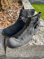 Tamaris Boots, Stiefeletten, Stiefel mit Nieten, Gr. 40 - Grau Bayern - Höhenberg i. T. Vorschau
