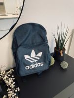 Adidas Rucksack blau Jeans Optik weiß Print Tasche handtasche Bayern - Aichach Vorschau