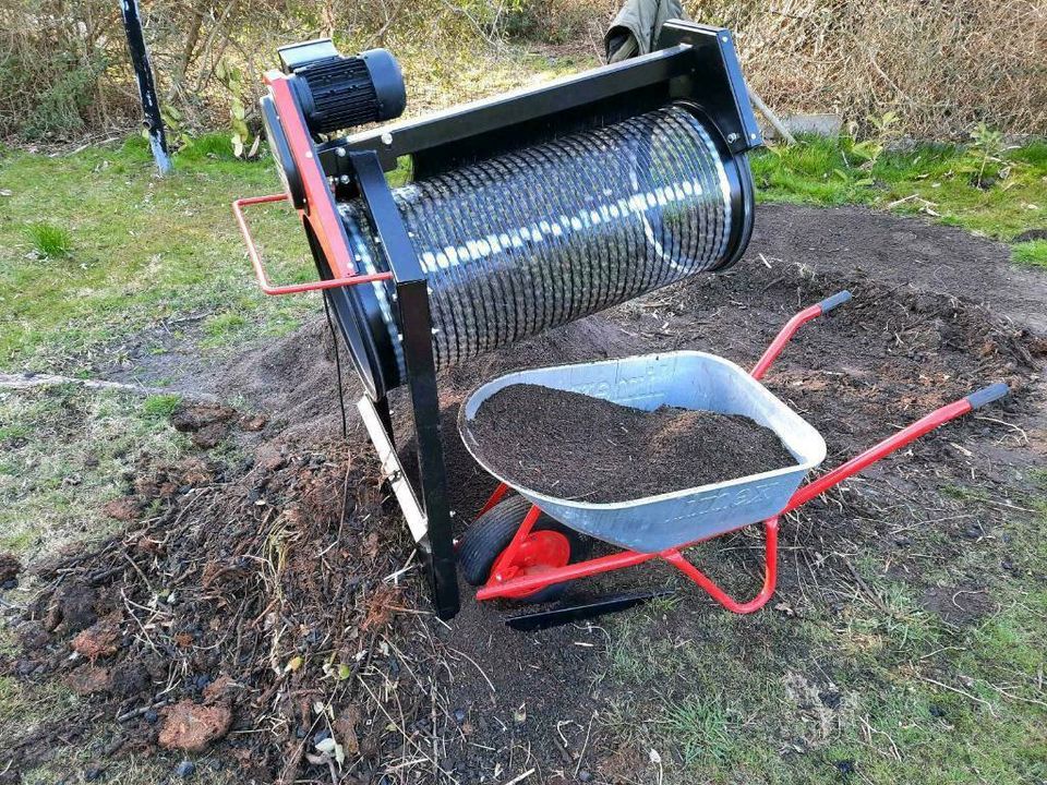 Rollsieb Gartensieb Trommelsieb Vermietung Verleih mieten in Neuruppin