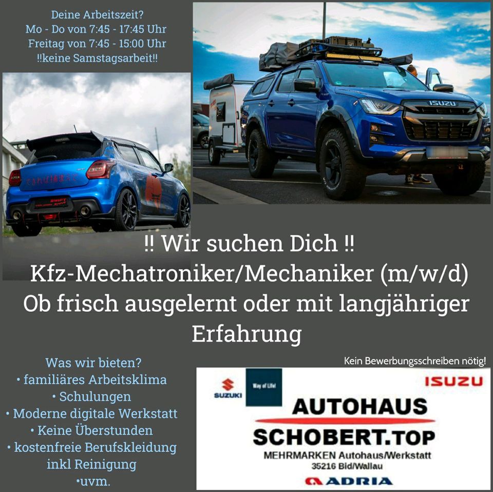 KFZ-Mechatroniker gesucht! in Biedenkopf