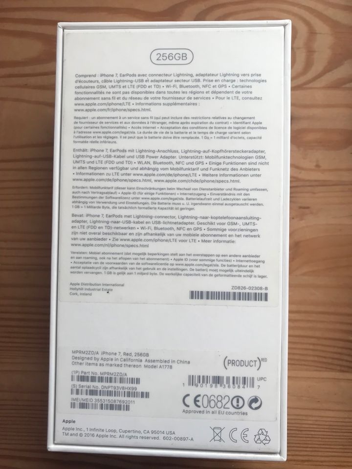 IPHONE org. Verpackung in Schöllnach