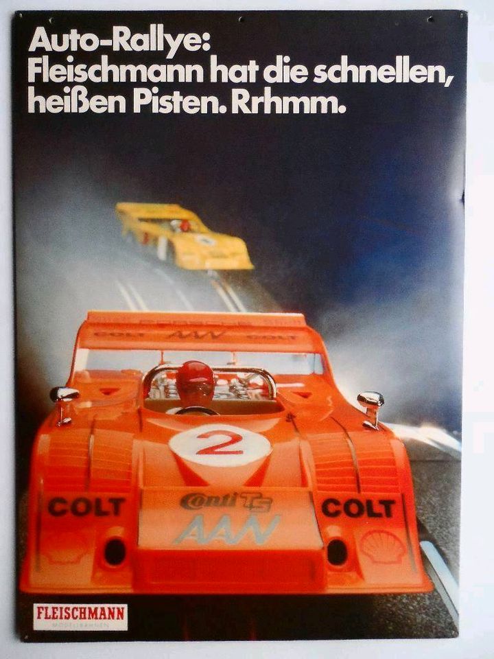 Fleischmann H0 N Eisenbahn Dampflok - Plakat Poster Aufsteller in Kirchheimbolanden