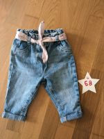 Jeans mit Gummibund Gr. 68 Wurster Nordseeküste - Nordholz Vorschau