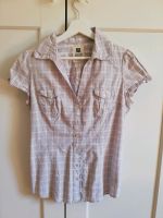 Bluse, Hemd, kariert, beige, grau, Weiß, Levi's, Gr. M Stuttgart - Bad Cannstatt Vorschau