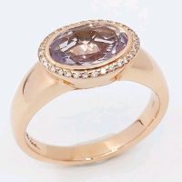 Elaine Firenz 585 9,4 gr 14K Rose-Gold Diamant Ring Rot nicht 750 Hemelingen - Mahndorf Vorschau