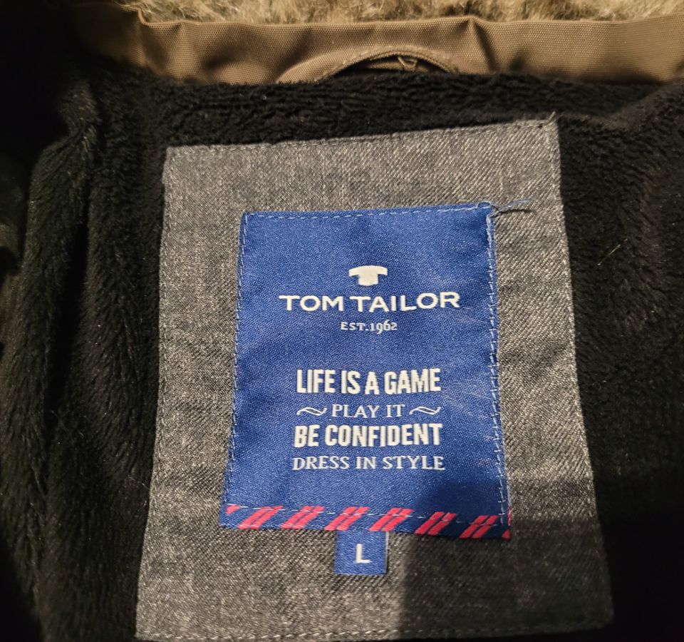 Sehr preiswert! Schöne warme Jacke Tom Tailor  Gr. L in Berlin