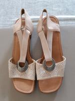 Neu Rieker Sandalen Beige 42 30€ Nordrhein-Westfalen - Bottrop Vorschau