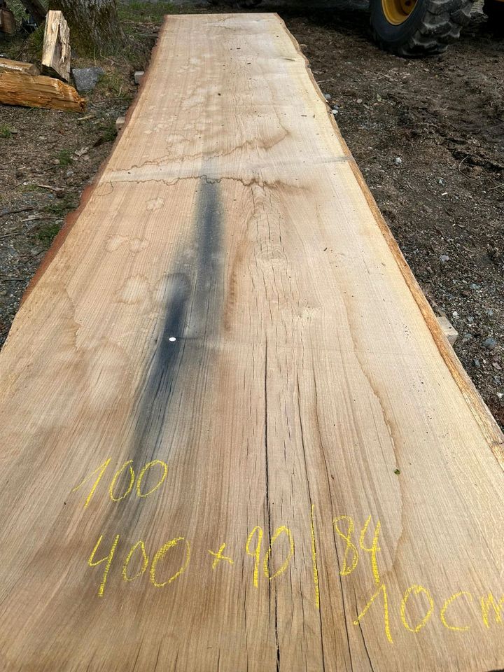 XXL Eiche Holzbohle 400x98x7cm in Weilrod 