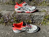 Hallenturnschuhe Badminton 42 weiß pink Niedersachsen - Lilienthal Vorschau