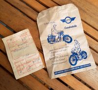 Werbung DDR Simson Tüte AWO Schwalbe Star S51 Moped SR2,alt Oldti Sachsen - Reichenbach (Vogtland) Vorschau