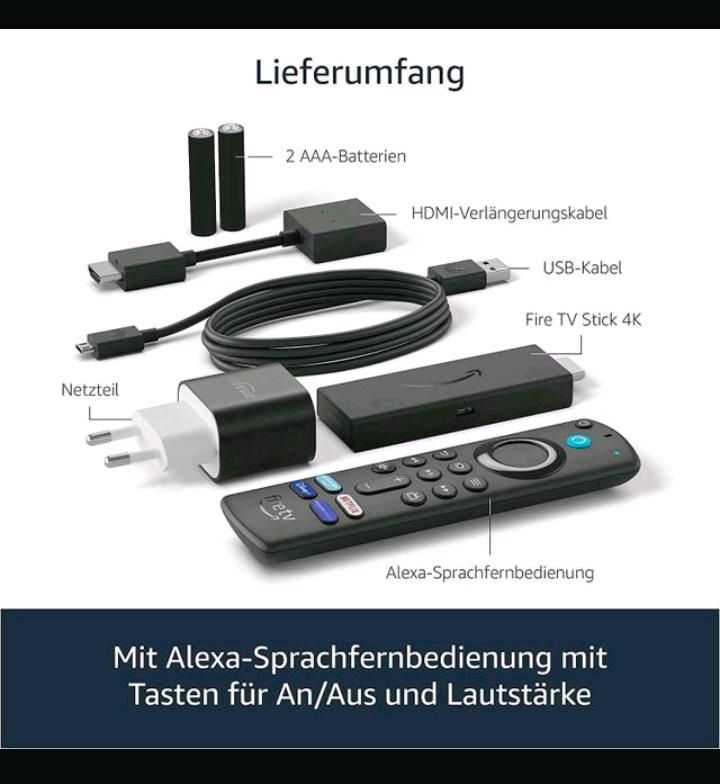 Amazon Fire TV Stick 4K (3. Gen.) NEU und OVP!!! in Raunheim