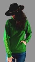 Grüner Hoodie (ungetragen), Gr XS Sachsen - Freital Vorschau