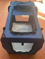 lionto Hundetransportbox faltbar für Reise & Auto, 82x58x58 cm Hessen - Schmitten Vorschau