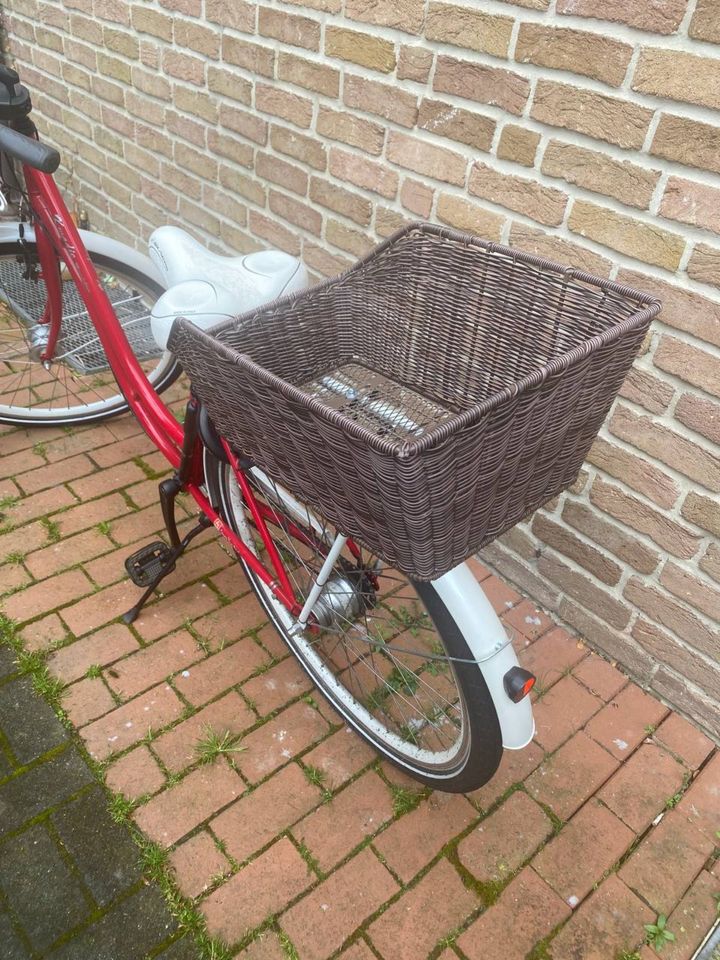 Damen Fahrrad Kwadie 28 Zoll Citybike mit zwei abnehmbaren Körben in Hövelhof