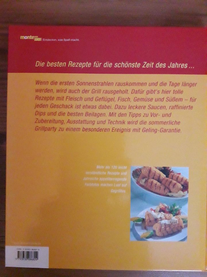 Buch Grillen, Rezepte für Grillfans, essen in Naumburg (Saale)