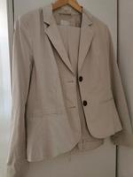 S. Oliver Blazer Gr. 40 + Bundfaltenhose Gr. 38 cremefarben Sachsen - Frohburg Vorschau