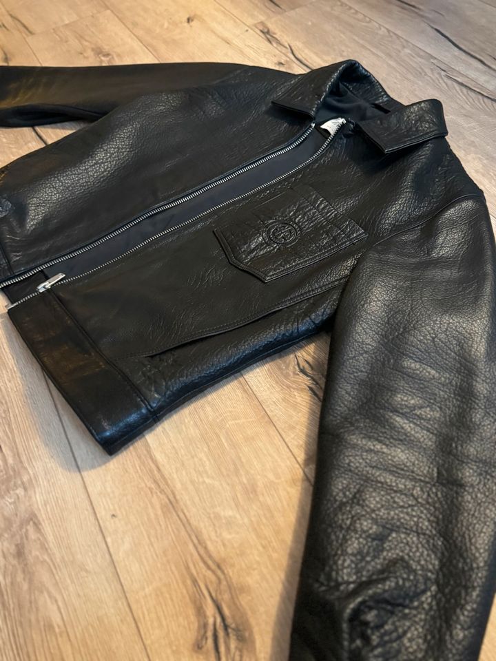 Zara x Rhuigi Buffalo Leather Jacket in Berlin