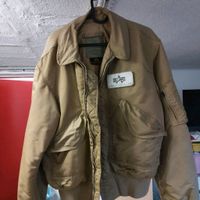 Original Alpha Jacke Gold aus 1996 gr.L Niedersachsen - Garbsen Vorschau