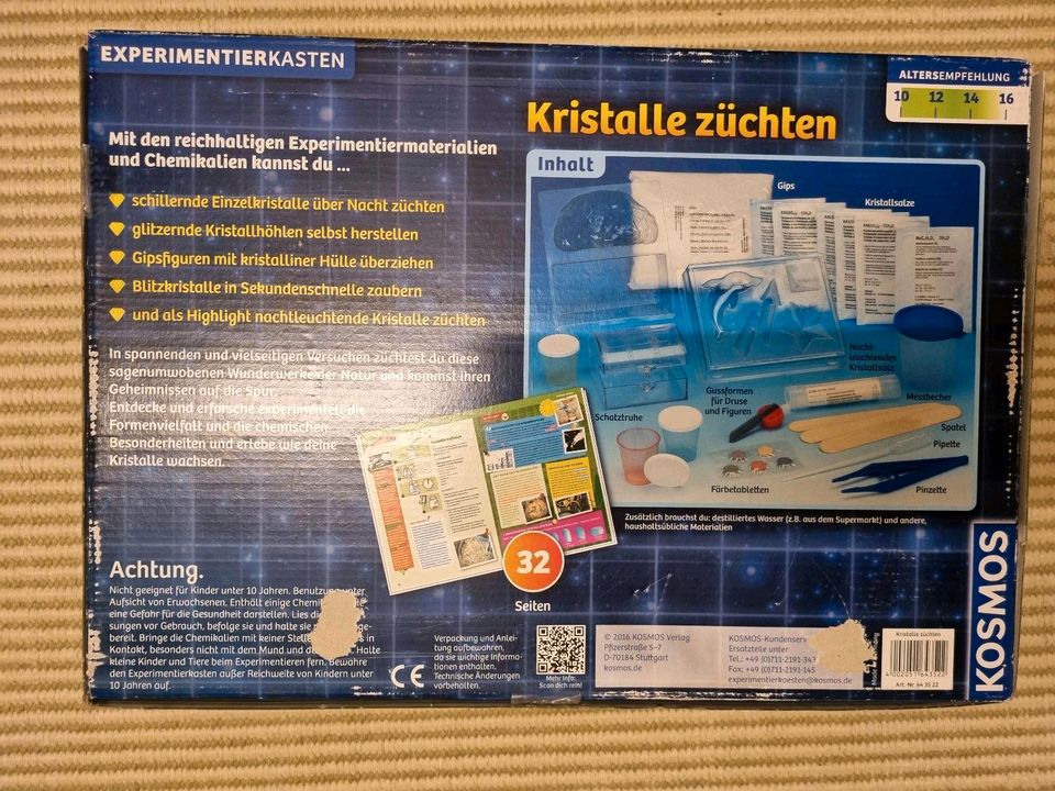 Kosmos Kristalle zückten Chemie Experiment Box in Ingolstadt