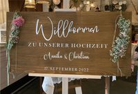 Willkommenschild/Hochzeit/Party/Deko/Trauung/ Nordrhein-Westfalen - Hamminkeln Vorschau