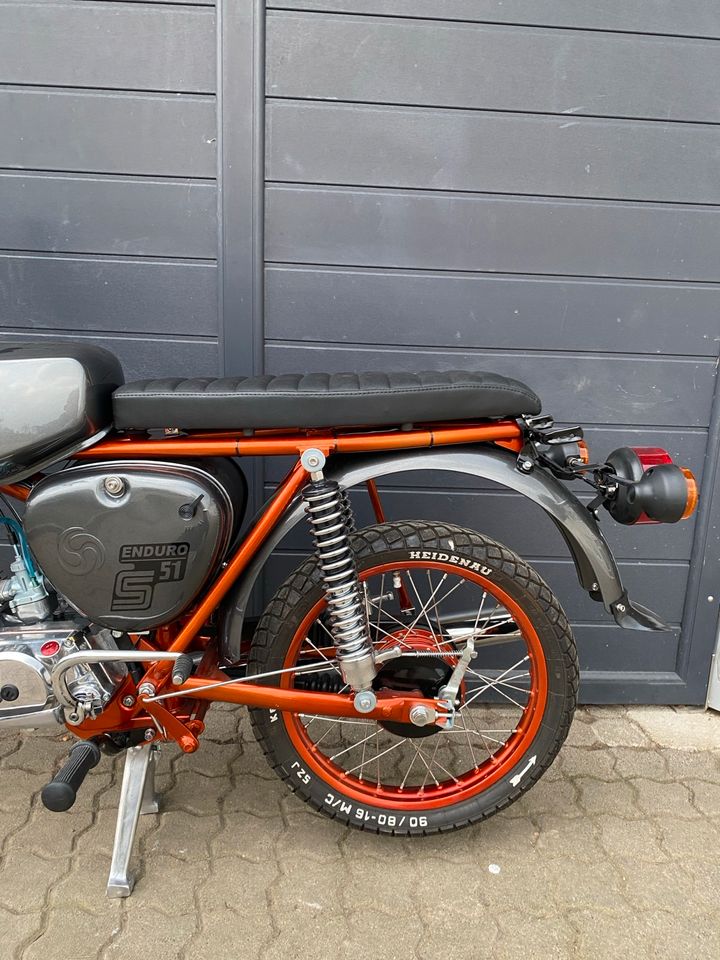 Simson S51 Neuaufbau Vape KBA rennleitungskonform in Liebschützberg