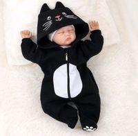 Kostüm / Overall / Strampler Fasching/ Halloween Katze Baby - 68 Bayern - Heroldsbach Vorschau