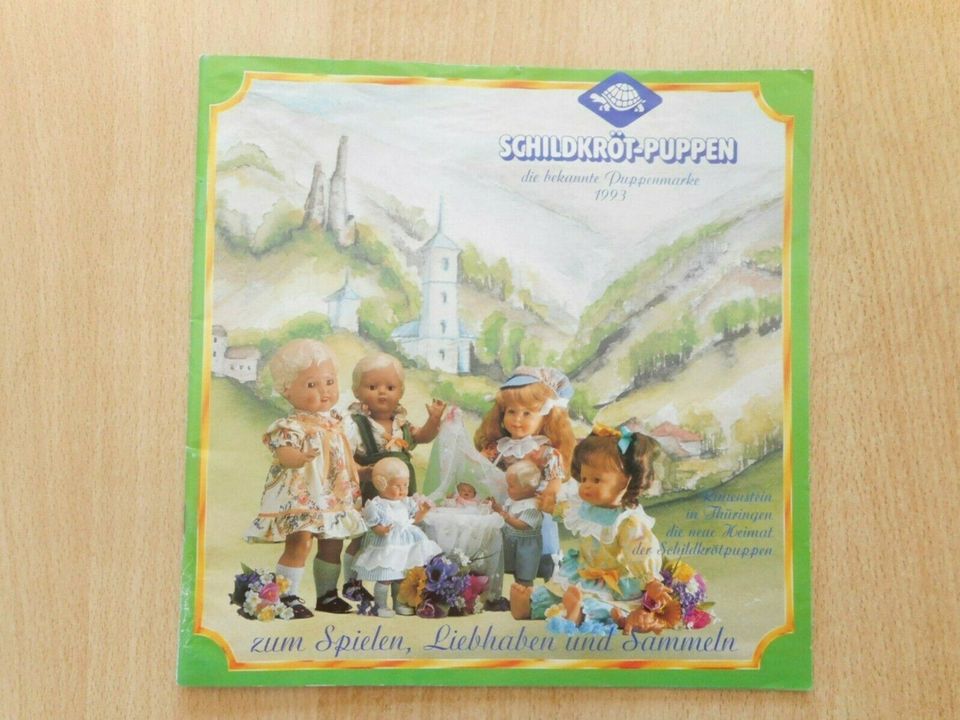 Schildkröt-Puppen Katalog von 1993 in Markt Erlbach