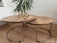 Couchtisch, Mangoholz 2-er Set Friedrichshain-Kreuzberg - Kreuzberg Vorschau