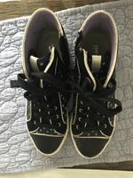 Damen Sneaker Geox schwarz-lila 38 Bayern - Ergolding Vorschau
