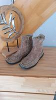 Damen Stiefeletten Gr.40 in braun Wildleder! Hessen - Groß-Zimmern Vorschau