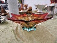 Murano Glasschale Zipfelglas rot gelb blau Vintage Zipfelschale Herzogtum Lauenburg - Schwarzenbek Vorschau