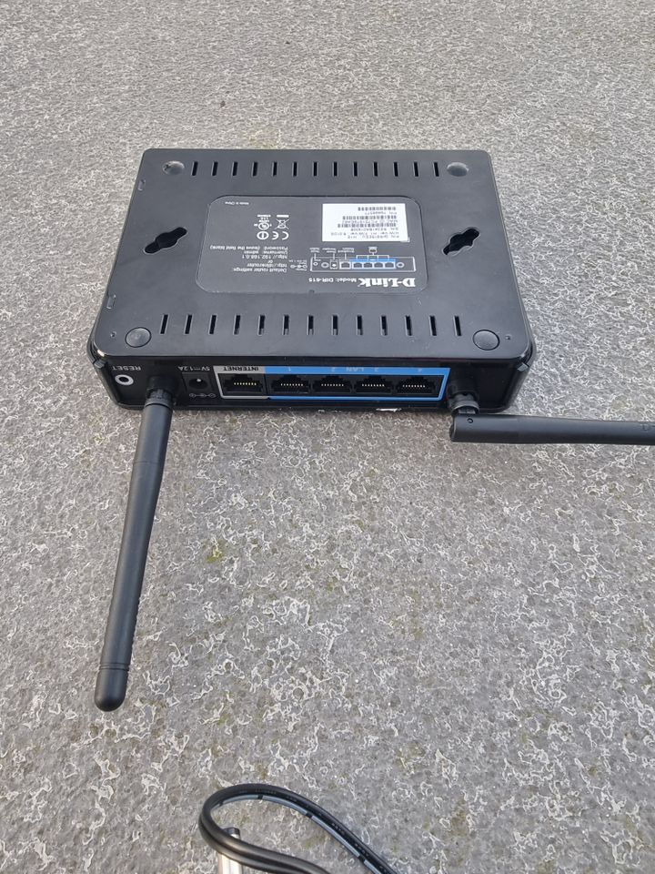 D Link WLAN Router in Bentwisch