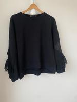 Twin Set Damen Sweatshirt Gr.S schwarz Spitze wie Neu! Bayern - Sulzbach a. Main Vorschau