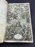 ANTIKES BUCH AUS DEM JAHR 1739 POLYANTHEA SACRA 21x33cm - Versand kostenlos - Wir sind für Sie da lokal in 86830 Schwabmünchen oder online ARTHOME24 Bayern - Schwabmünchen Vorschau