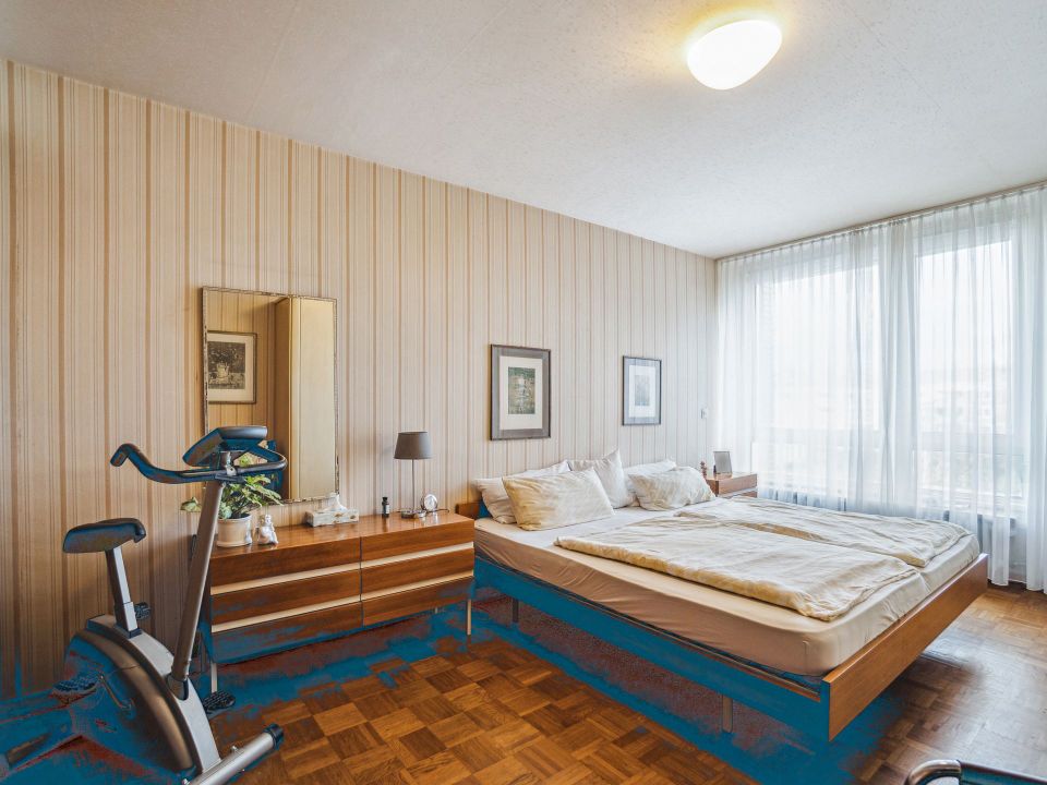 Perfekt aufgeteilte 3-Zimmer-Wohnung im grünen Düsseldorf-Mörsenbroich in Düsseldorf