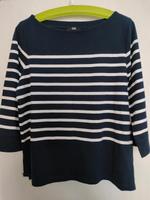 Pullover, Gr. M, Blau-Weiß, 3/4 Armlänge, NEU Sachsen - Markkleeberg Vorschau
