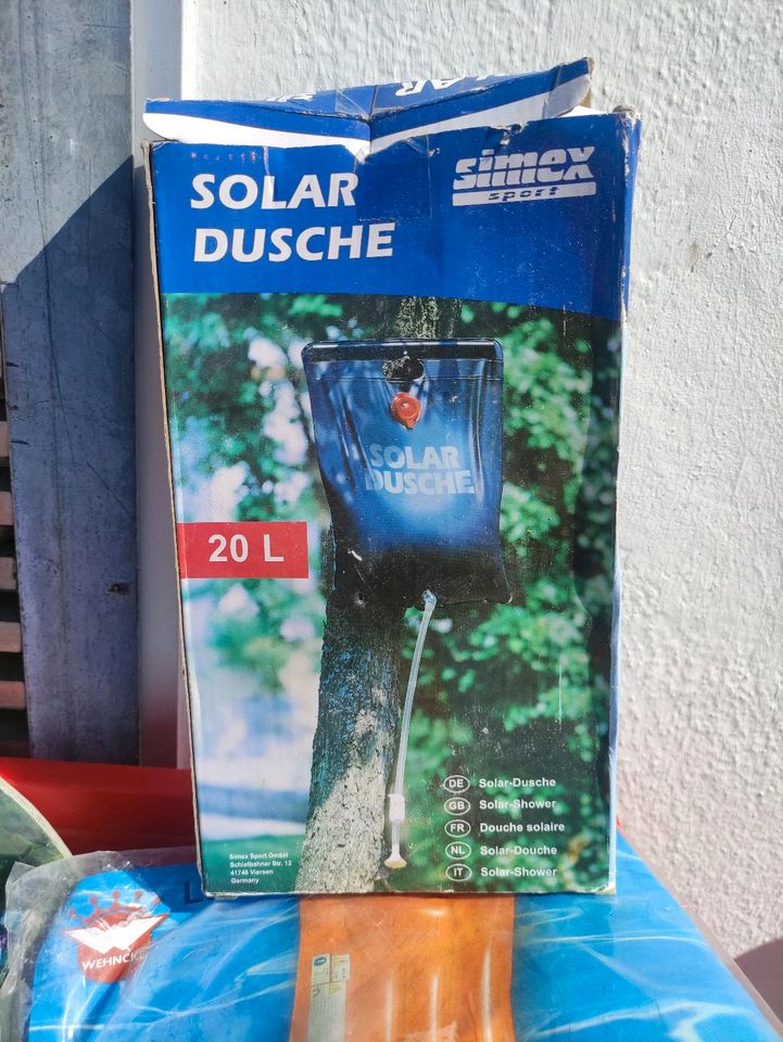 Solar Camping Dusche in Lilienthal