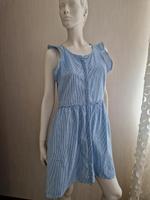 Sommer Kleid für Damen blau - weiß gestreift Gr.  42 Top Hessen - Fulda Vorschau