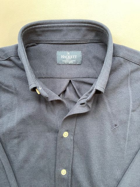 Hackett Garment Dyed Pique Jungen blau wie Neu 13-14 Y in Hamburg