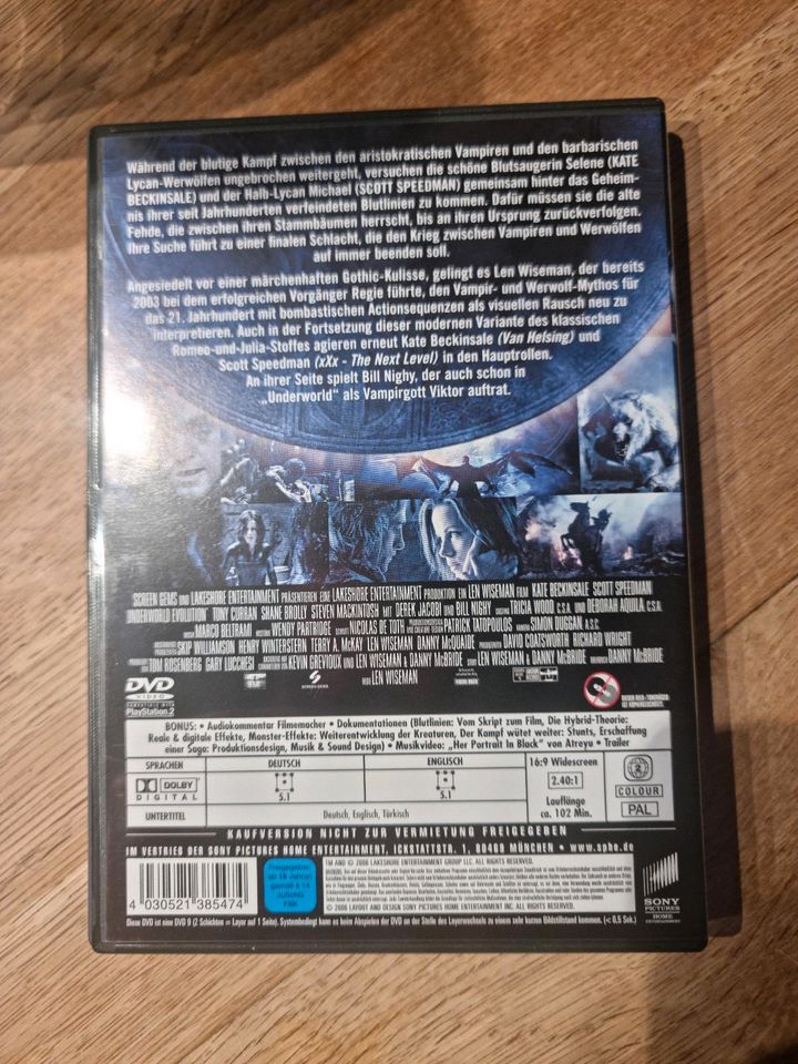 DVD Film Underworld Evolution in Wesseling