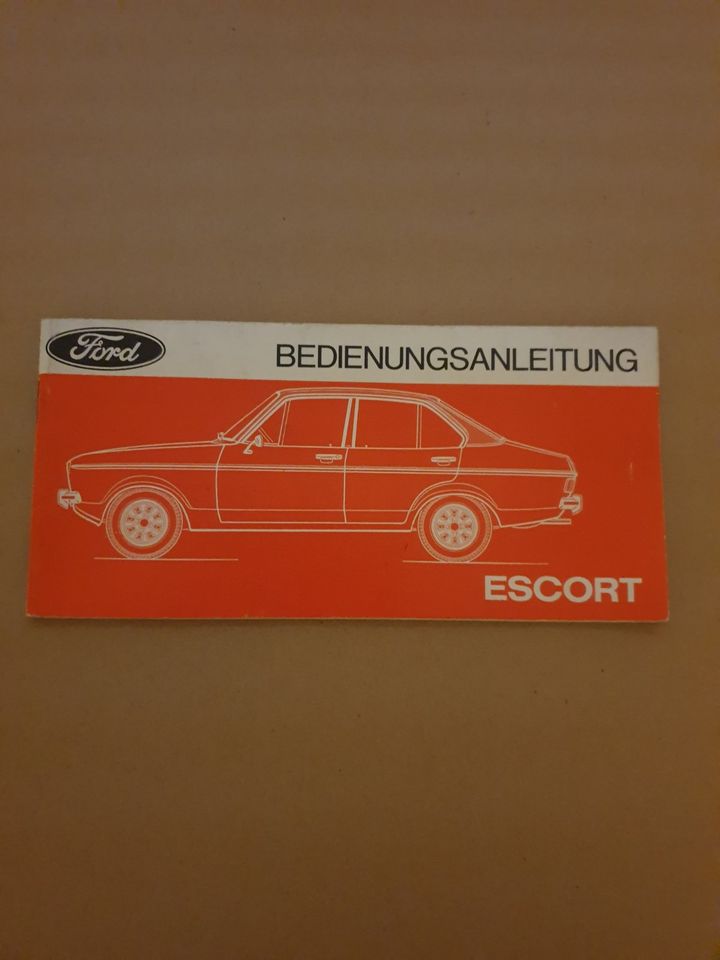 Ford Escort Bedienungsanleitung Original in Hemsbach