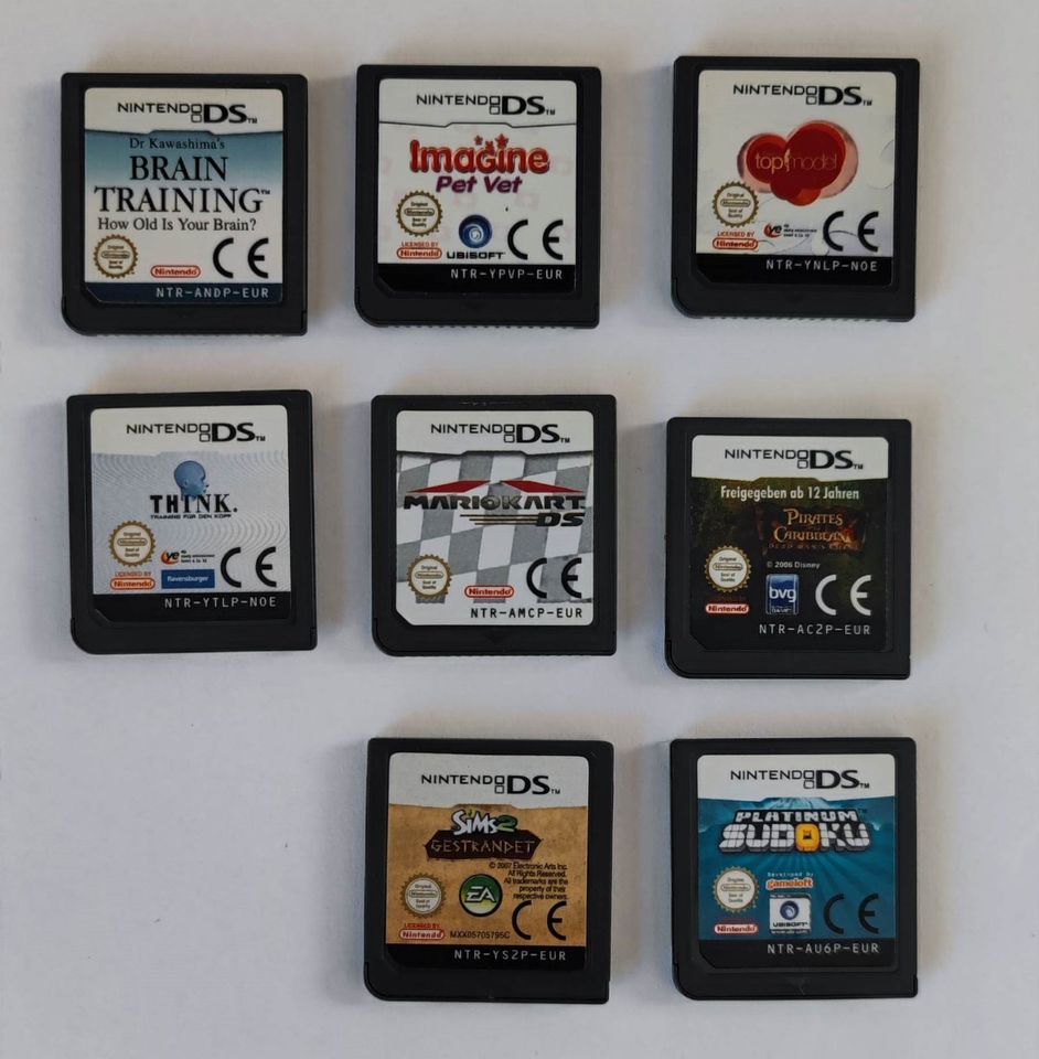 Nintendo DS Spielesammlung in Mohorn