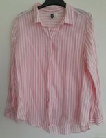 Wie neu klassische ♥️ Bluse ♥️ H&M Rosa Weiß gestreift XL 44 Nordrhein-Westfalen - Olpe Vorschau